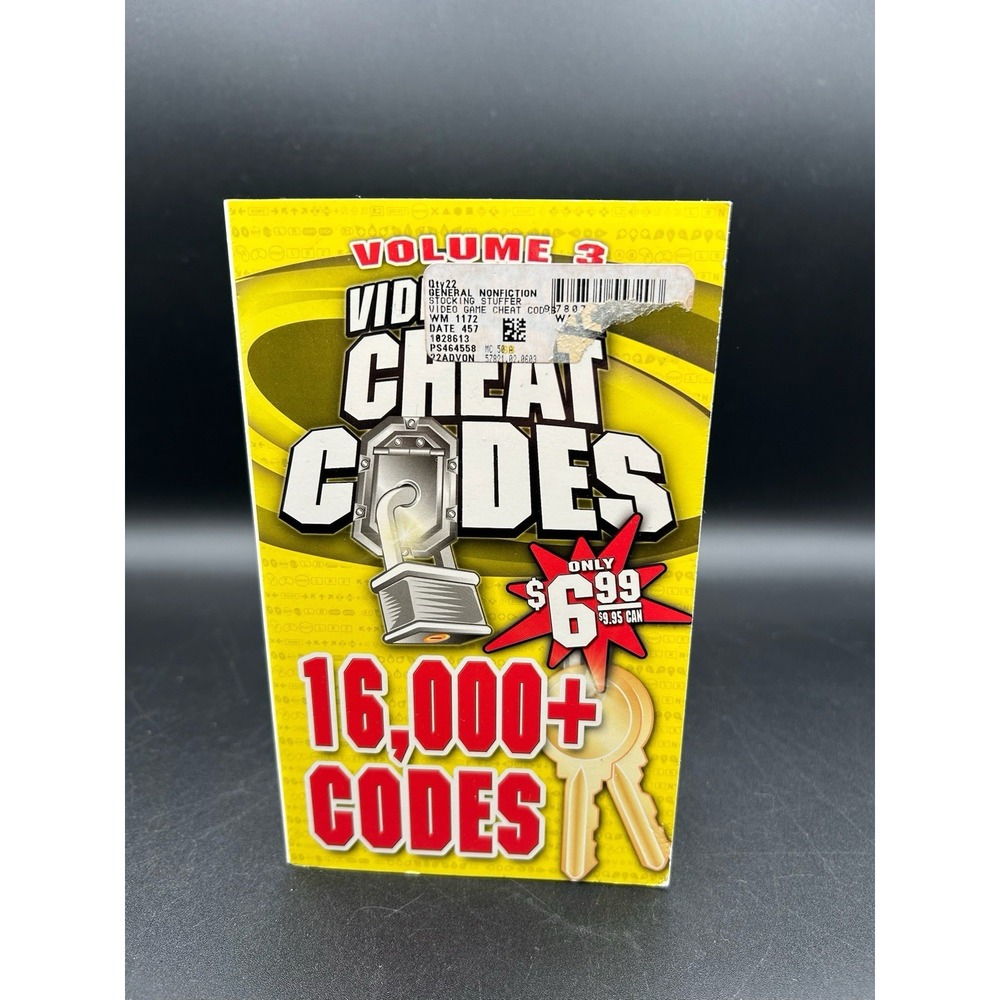 Video Game Cheat Codes Volume 3 by Prima Games